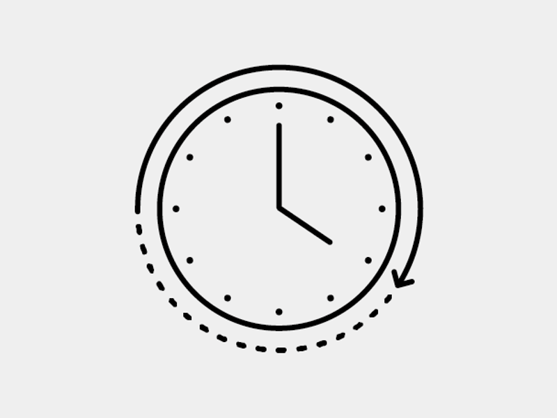 a clock with a hand pointing at the time
